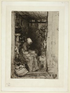 La Vieille aux loques - James Abbott McNeill Whistler