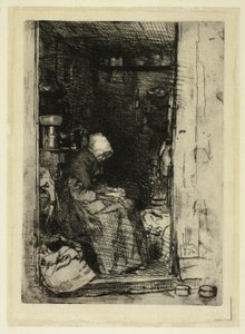 La Vieille aux loques - James Abbott McNeill Whistler