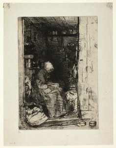 La Vieille aux Loques - James Abbott McNeill Whistler