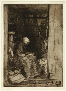 La Vieille aux Loques - James Abbott McNeill Whistler
