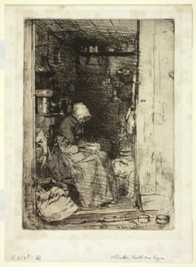La Vieille aux Loques - James Abbott McNeill Whistler