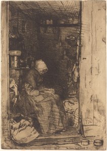 La Vieille aux loques - James Abbott McNeill Whistler