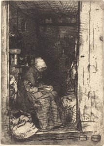 La Vieille aux Loques - James Abbott McNeill Whistler