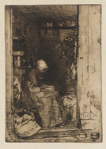 La Vieille aux Loques - James Abbott McNeill Whistler