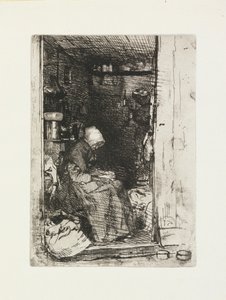 La Vieille aux Loques - James Abbott McNeill Whistler