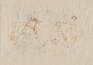 Dame et Enfant - James Abbott McNeill Whistler