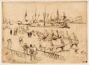 Petit Dordrecht - James Abbott McNeill Whistler