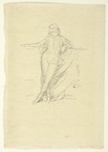 Petite figure drapée, penchée - James Abbott McNeill Whistler