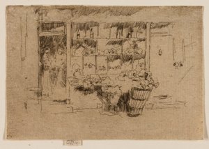 Petite épicerie verte, Chelsea - James McNeill Whistler