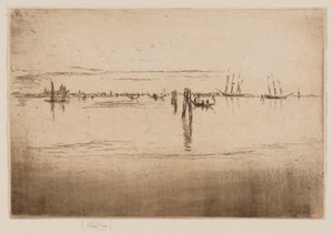 Longue lagune - James Abbott McNeill Whistler