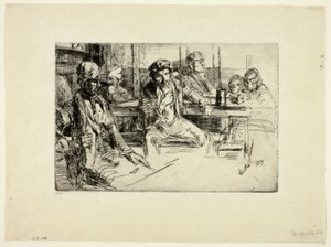 Hommes de quai - James Abbott McNeill Whistler