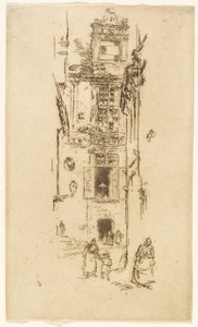 Mairie, Loches - James Abbott McNeill Whistler