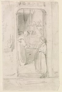 Marchand de potirons à Cologne - James Abbott McNeill Whistler