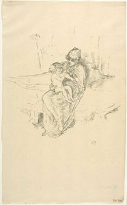 Mère et enfant n° 1 - James McNeill Whistler