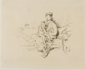 Mère et enfant, n° 2 - James Abbott McNeill Whistler