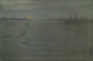 Nocturne : Bleu et or - Eau de Southampton - James McNeill Whistler