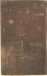 Nocturne : Maison de danse - James Abbott McNeill Whistler