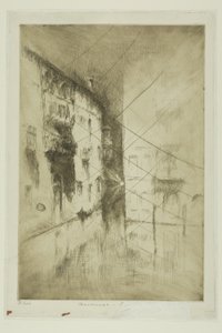 Nocturne : Palais - James Abbott McNeill Whistler