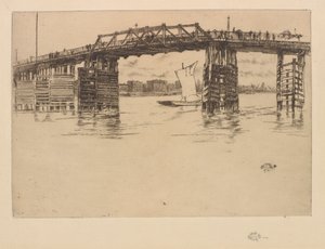 Vieux pont de Battersea - James Abbott McNeill Whistler