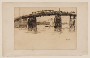 Vieux pont de Battersea - James Abbott McNeill Whistler