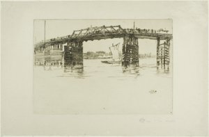 Vieux pont de Battersea - James Abbott McNeill Whistler