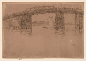 Vieux pont de Battersea - James Abbott McNeill Whistler