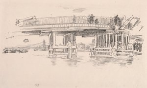 Vieux pont de Battersea - James McNeill Whistler