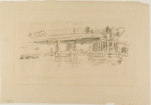 Vieux pont de Battersea - James McNeill Whistler