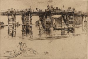 Vieux pont de Putney - James Abbott McNeill Whistler