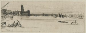 Vieux Pont de Westminster - James Abbott McNeill Whistler