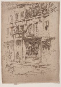 Petite Rue au Beurre, Brussels - James McNeill Whistler