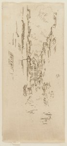 Petite Rue des Bouchers - James Abbott McNeill Whistler