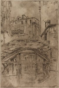 Ponte del Piovan - James Abbott McNeill Whistler