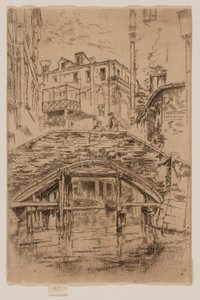 Ponte del Piovan - James Abbott McNeill Whistler