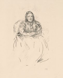 Étude de portrait : Mme Philip - James McNeill Whistler