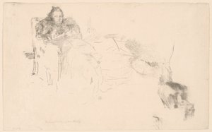 Étude de portrait : Mme Philip, n° 4 - James Abbott McNeill Whistler