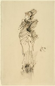 Portrait de Mlle Maud Franklin - James McNeill Whistler