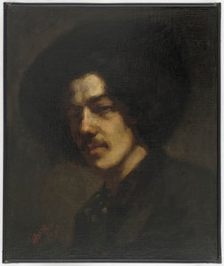 Portrait de Whistler avec un chapeau - James Abbott McNeill Whistler
