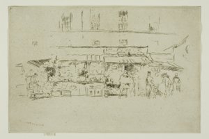 Quai de Montebello - James Abbott McNeill Whistler