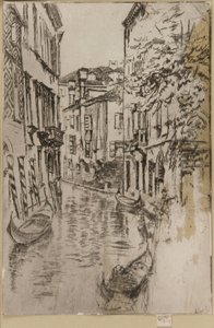 Canal tranquille - James Abbott McNeill Whistler