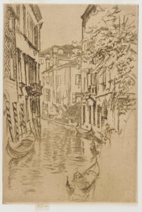Canal tranquille - James Abbott McNeill Whistler