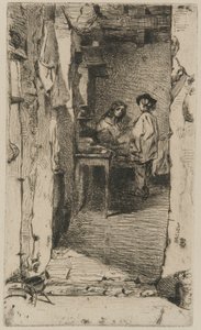 Chiffonniers, Quartier Mouffetard, Paris - James Abbott McNeill Whistler