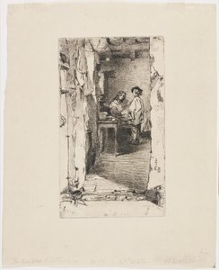 Chiffonniers, Quartier Mouffetard, Paris - James Abbott McNeill Whistler