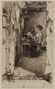 Chiffonniers, Quartier Mouffetard, Paris - James Abbott McNeill Whistler