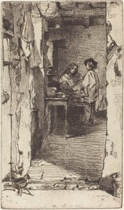Chiffonniers, Quartier Mouffetard, Paris - James Abbott McNeill Whistler