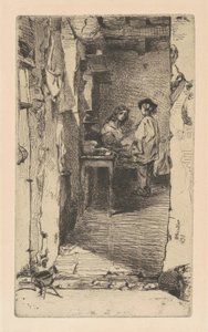 Chiffonniers, Quartier Mouffetard, Paris - James Abbott McNeill Whistler