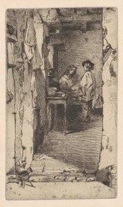 Chiffonniers, Quartier Mouffetard, Paris - James Abbott McNeill Whistler
