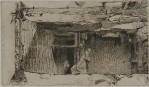 Chiffonniers, Quartier Mouffetard, Paris - James Abbott McNeill Whistler