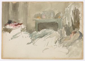 Repos au lit - James Abbott McNeill Whistler
