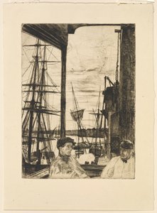Rotherhithe - James Abbott McNeill Whistler